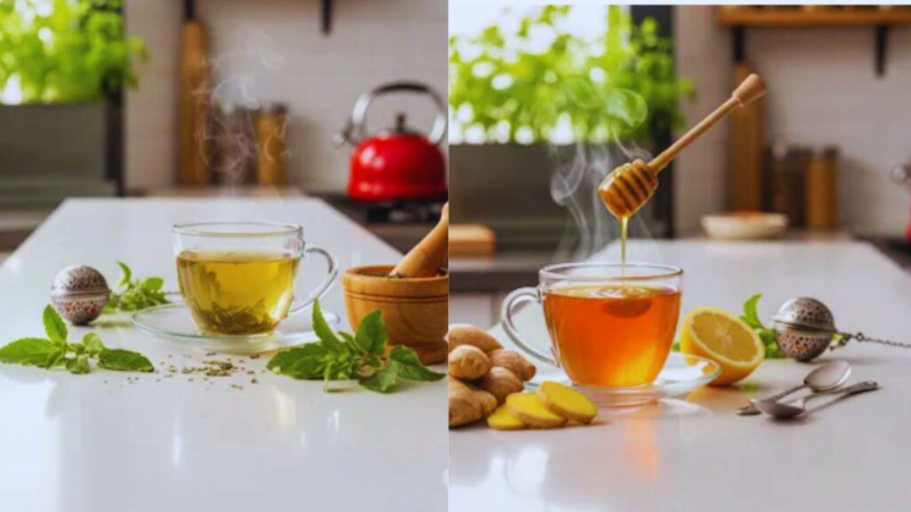 Ginger Tea vs Tulsi Tea