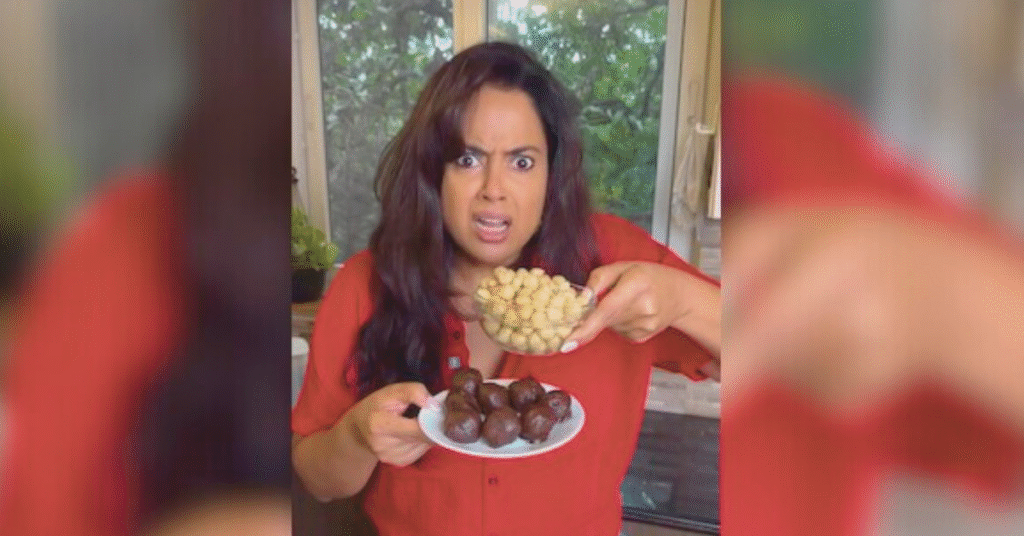 Sameera Reddy Surprises Fans With High-Protein Dessert Recipe Using Kabuli Chana