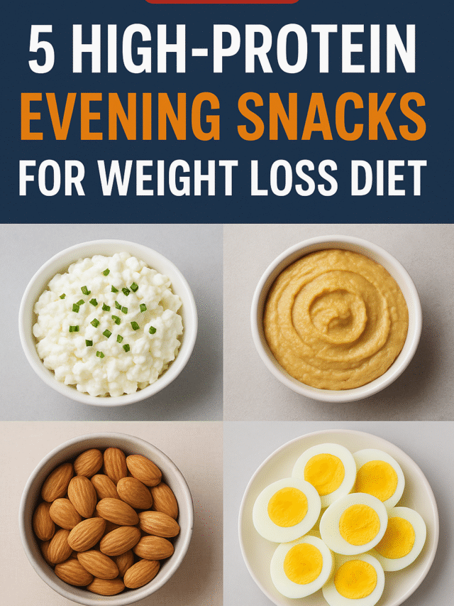 5 High-Protein Evening Snacks For Weight Loss Diet